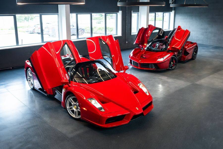 Ex Jenson Button Ferrari Enzo For Sale