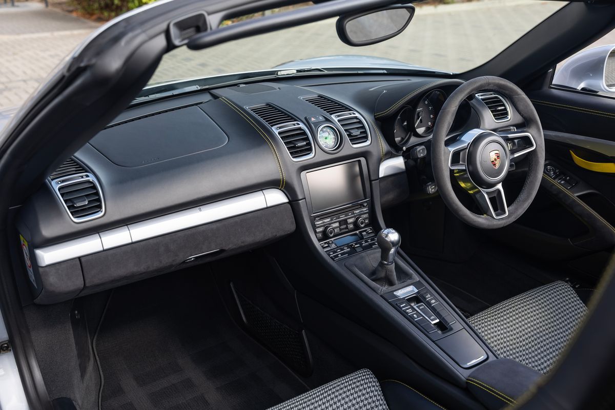 2016 Porsche Boxster (981) Spyder