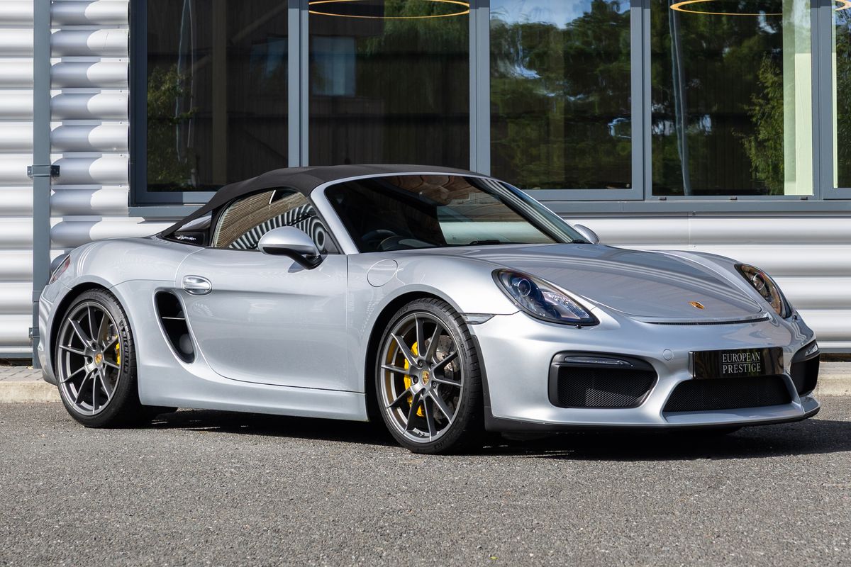 2016 Porsche Boxster (981) Spyder