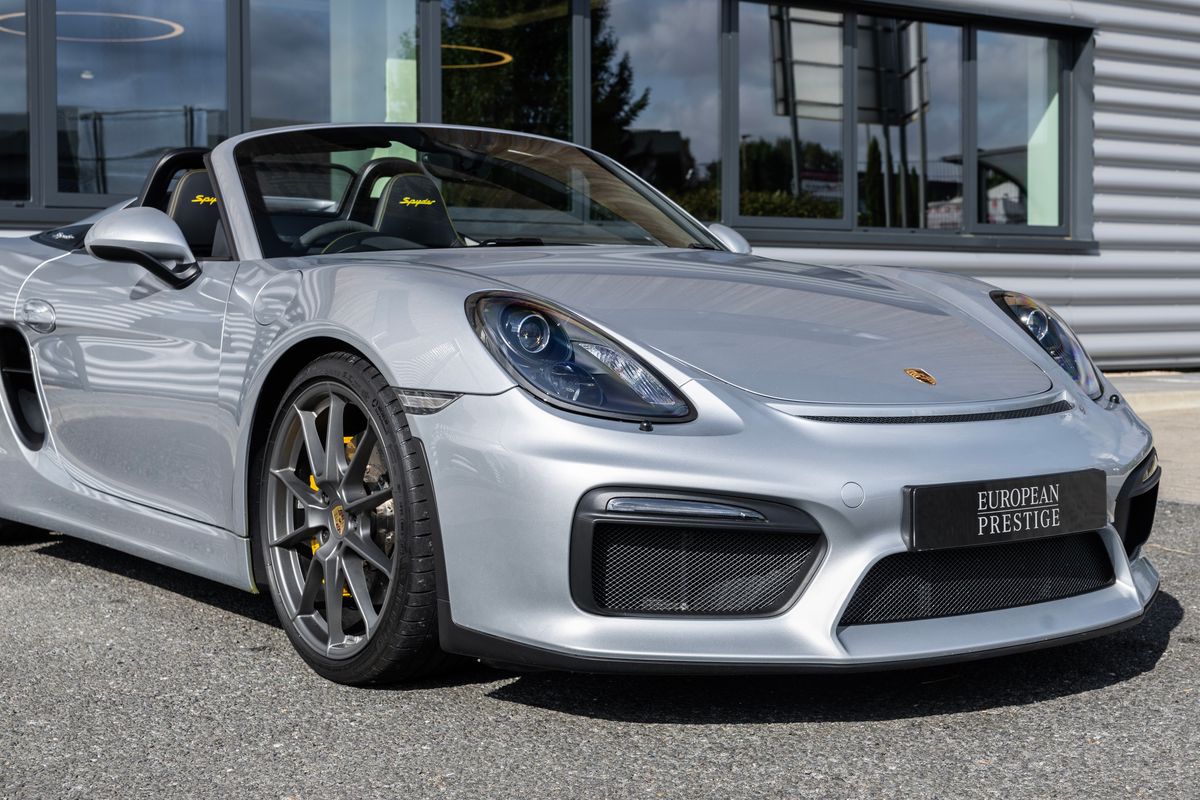 2016 Porsche Boxster (981) Spyder