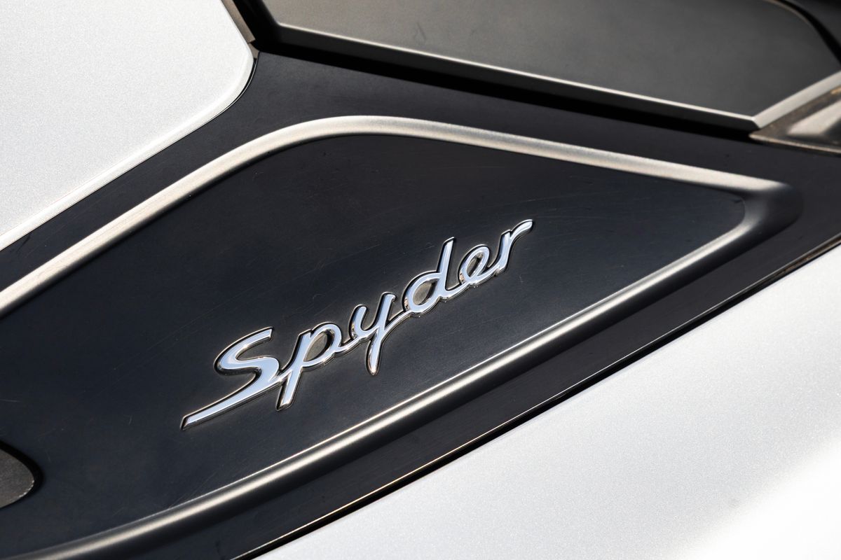 2016 Porsche Boxster (981) Spyder