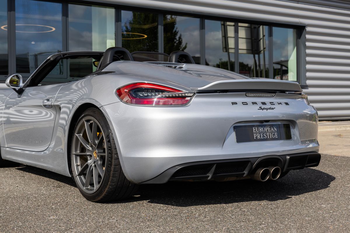 2016 Porsche Boxster (981) Spyder
