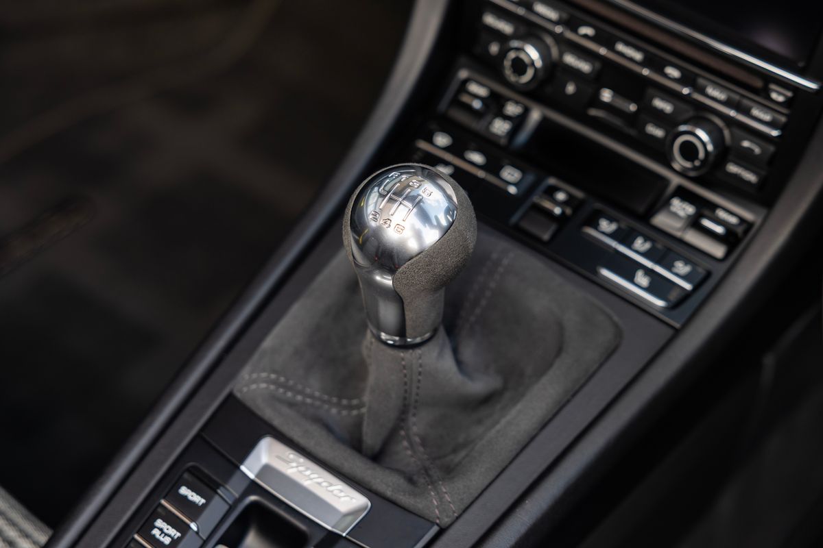 2016 Porsche Boxster (981) Spyder