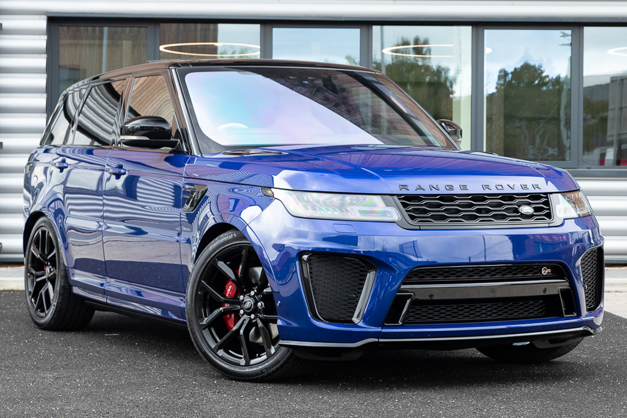 Range rover svr on sale blue