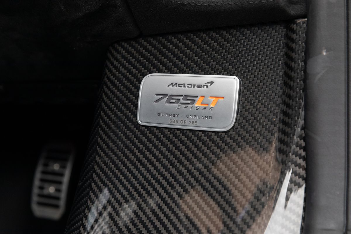 2022 Mclaren 765LT Spider 4.0T V8