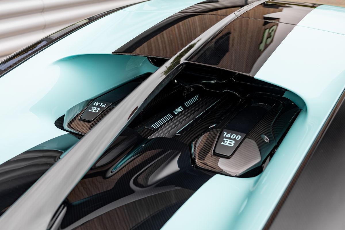 2025 Bugatti Chiron Supersport "Le Diamant Noir"