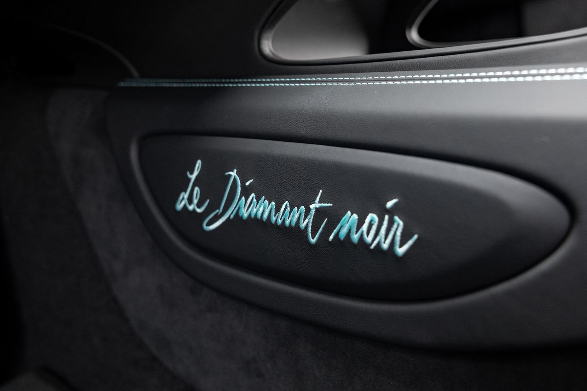 2025 Bugatti Chiron Supersport "Le Diamant Noir"