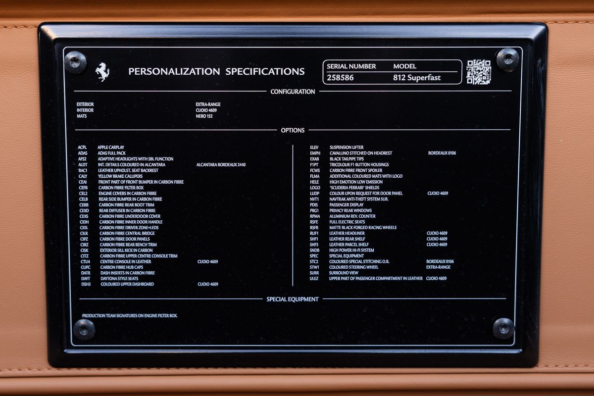 2020 Ferrari 812 Superfast