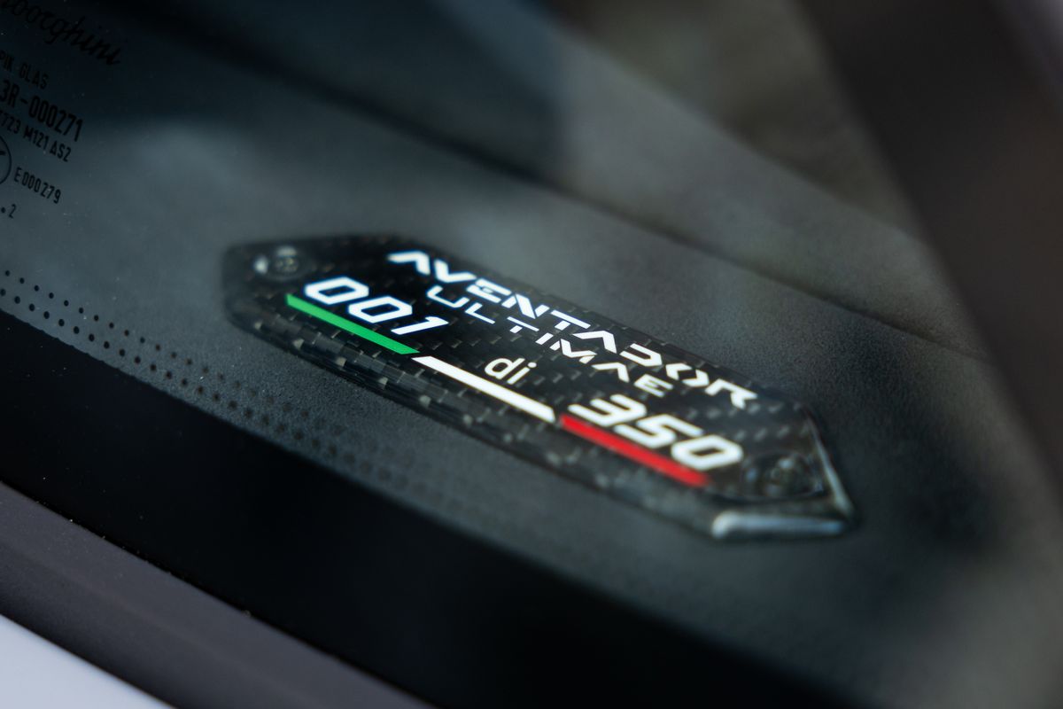 2022 Lamborghini Aventador Ultimae LP780-4