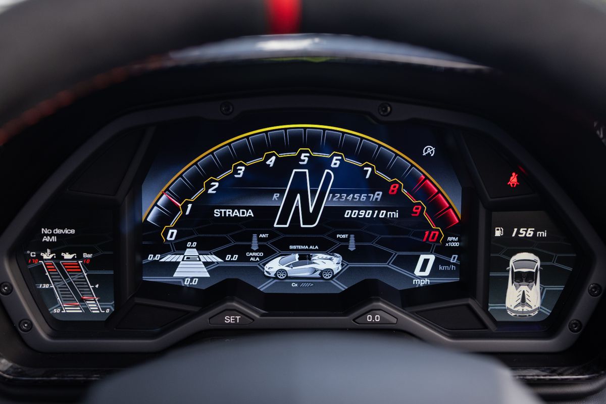2021 Lamborghini Aventador SVJ Roadster
